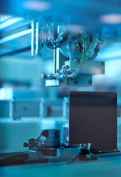 Equipamento de hematologia utilizado em análises clínicas