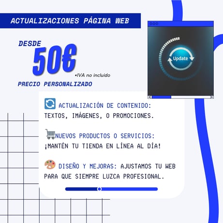 actualizar pagina web