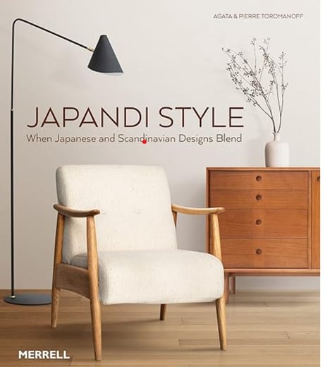 a chair with a lamp and a lamp on it