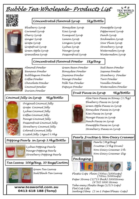 Everything You Need to Know about Bubble Tea - World Tea Directory