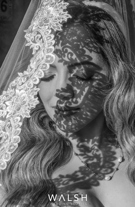 Antigua Guatemala wedding photographer- bride under veil
