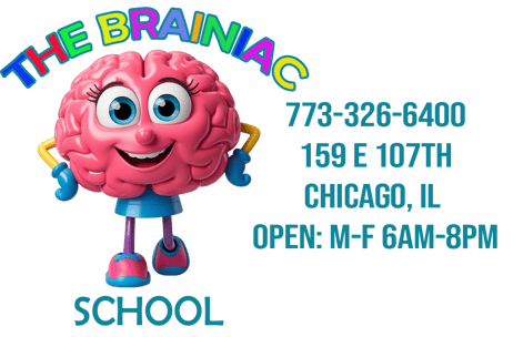 THE BRAINIAC SCHOOL logo