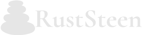 Rust steen logo