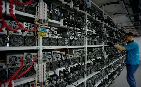 crypto mining setup