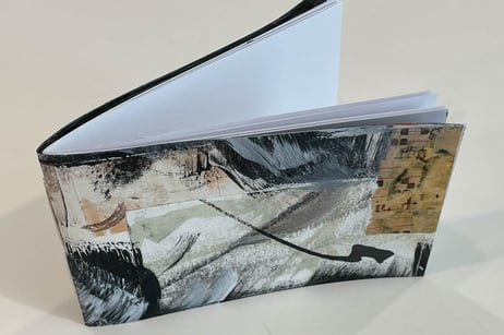 Single signature hand painted acrylic cover - front cover