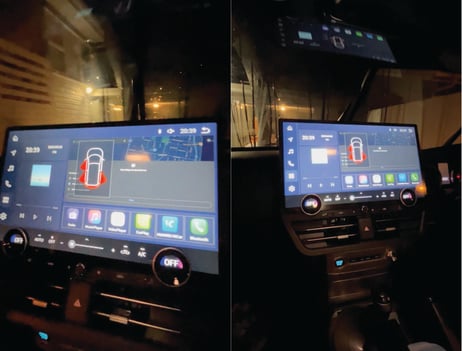 Toyota LandCruiser 200 Series head unit upgrade in Gold Coast