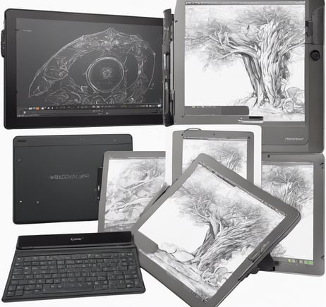 tablettes graphiques