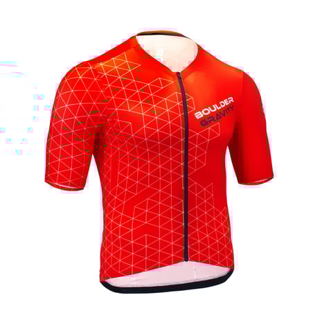 Ghost mannequin photo of cycling t-shirt