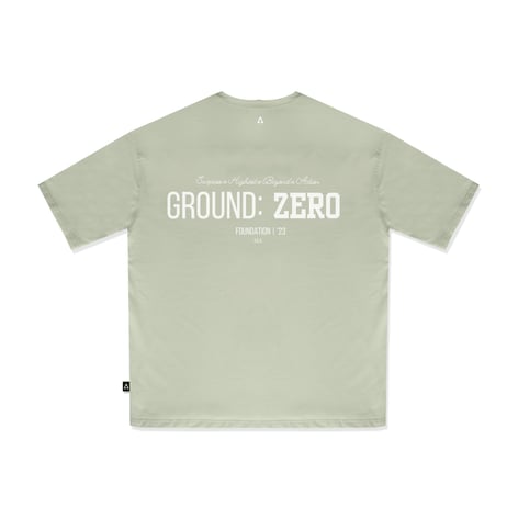 Flat lay of a t-shirt