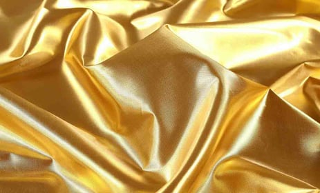 Metallic Gold Polyester Lame