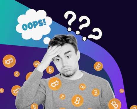 Chico confuso por no haber protegido sus criptomonedas