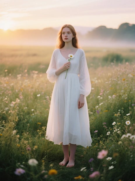 Arkkityyppien juhla – Kuusi ilmentymää feminiinisestä voimasta | Tekoälytaide | Voimaannuttavat muotokuvat | © Muse Within 2