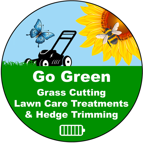 Go Green Grass and Hedge Cutting logo