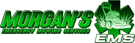 Logo for Morgan's EMS, a firefighter-owned lawn care company in Columbia, SC