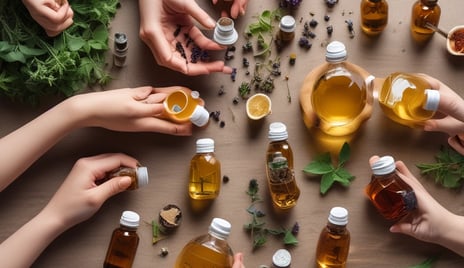 black blue and yellow textile