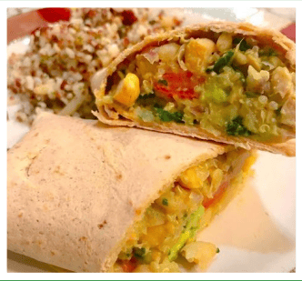 Chickpea Wrap