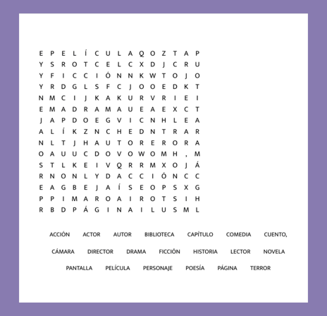 a word search for a word search