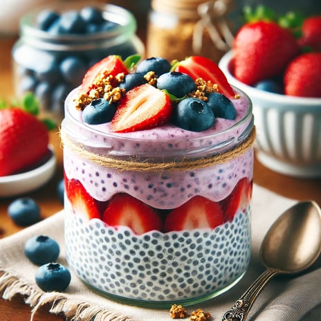 Berry Chia Pudding