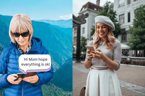 Stay connected with your loved ones