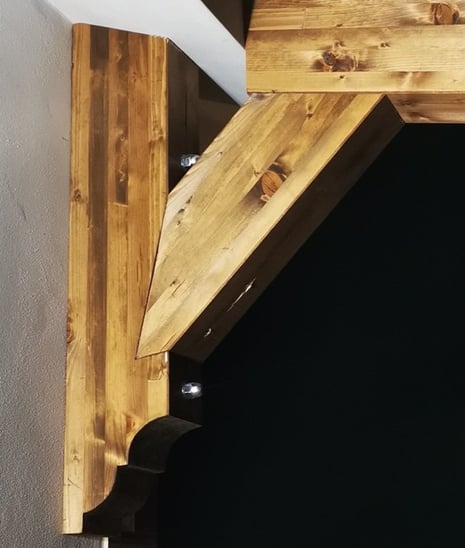 Tettoia Legno