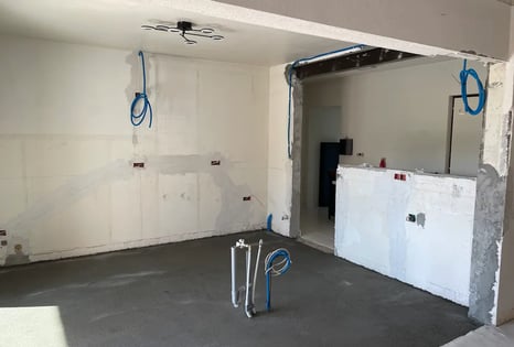 suivi de chantier d'une rénovation de cuisine