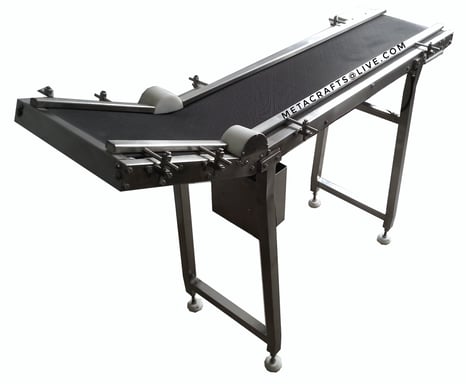 degree conveyor and inclined conveyor