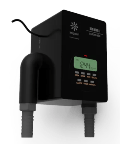 irrigator microcontroller on device programmable automatic plant watering timer