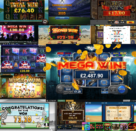 casino big win slot machine win mega win