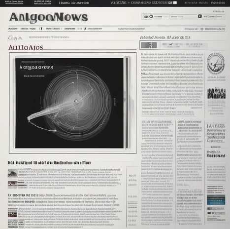 A laptop screen displaying the OpenAI logo and text. The laptop keyboard is visible below, with keys illuminated in a dimly lit environment.