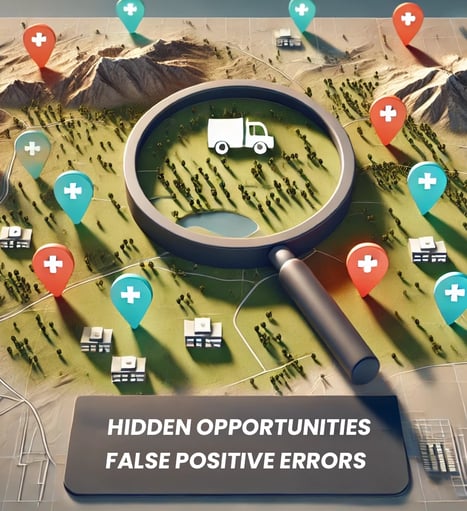 machine learning false positives for suggested new sites