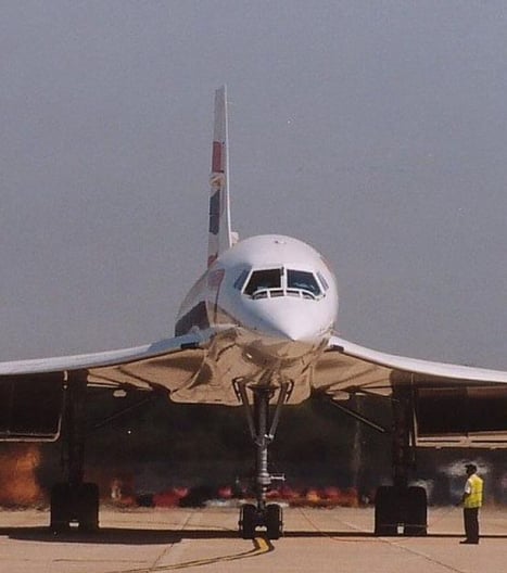 Último vuelo del Concorde en 2003