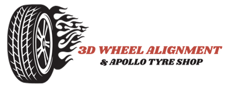 3D WHEEL ALIGNMENT & APOLLO TYRE SHOP logo