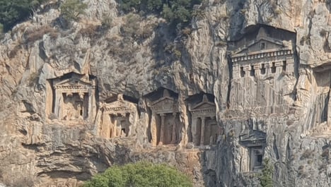 Lycian rock tombs