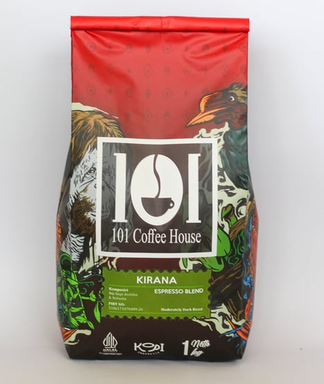 kopi blend produksi 101 coffee house dengan arabika gayo dan robusta temanggung