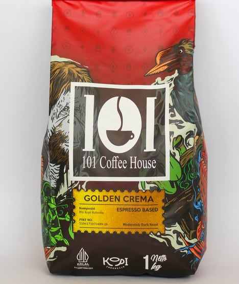 kopi blend produksi 101 coffee house dengan  robusta temanggung