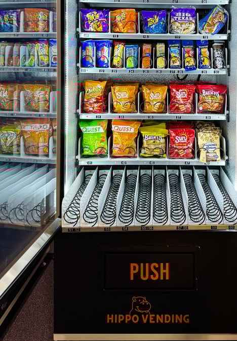 Hippo Vending: Free Vending Solutions in Hutto, Round Rock, Georgetown, Taylor and Pflugerville. | Hippo Vending