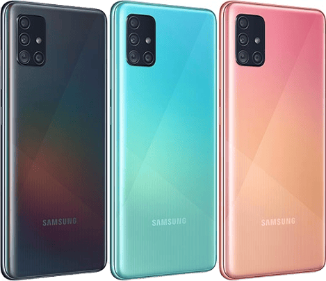 samsung a51,fiche technique