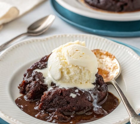 brownie dessert on a plate
