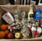 a box of fruit and nuts in a box as christmas presents