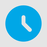 Animated blue clock icon representing Shelomith Learning Center business hours