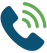 a phone phone with a phone phone in front of a green background