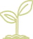 a plant with a leafy sprout on top of a pile of dirt