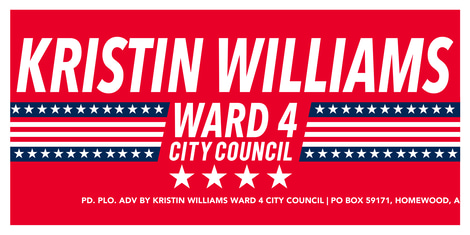 Kristin Williams for Homewood City Council logo