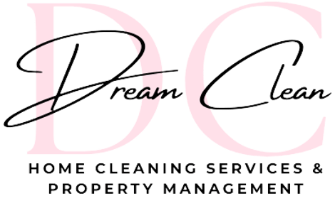 dream clean home cleaning services logo