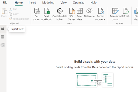 report view in power bi