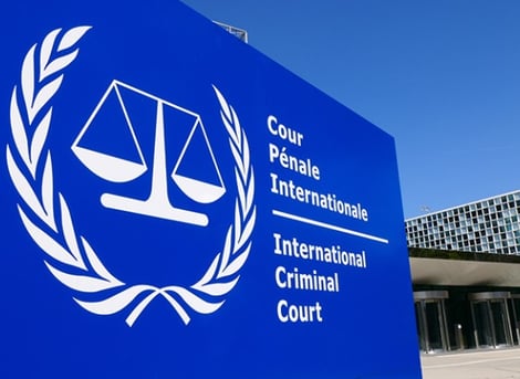 a sign that says,'international court of appeals to the international court of appeals