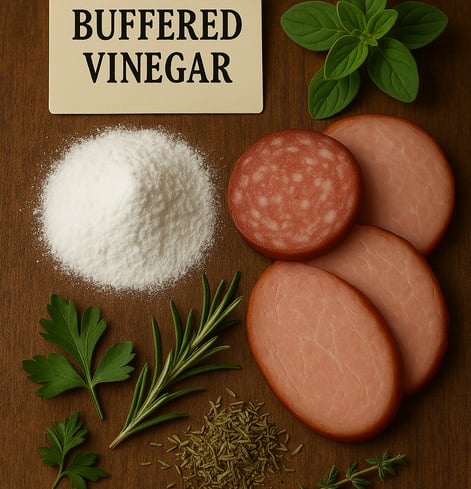 buffered vinegar for meat preservation 