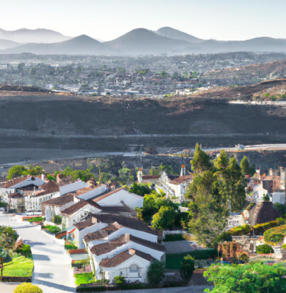 Fletcher Hills neighborhood in El Cajon, CA