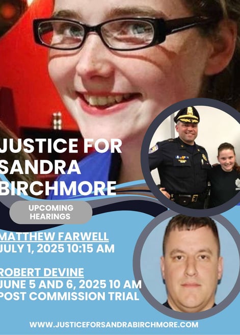 Sandra Birchmore Case Upcoming Hearings Matthew Farwell Robert Devine 