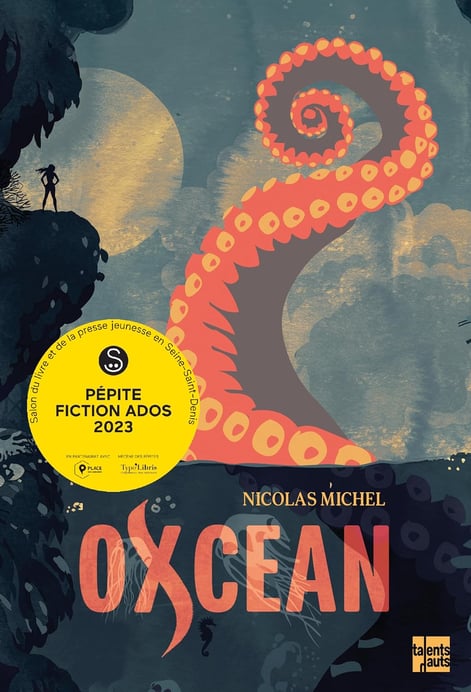 Première de couverture du roman Oxcéan de Nicolas Michel.